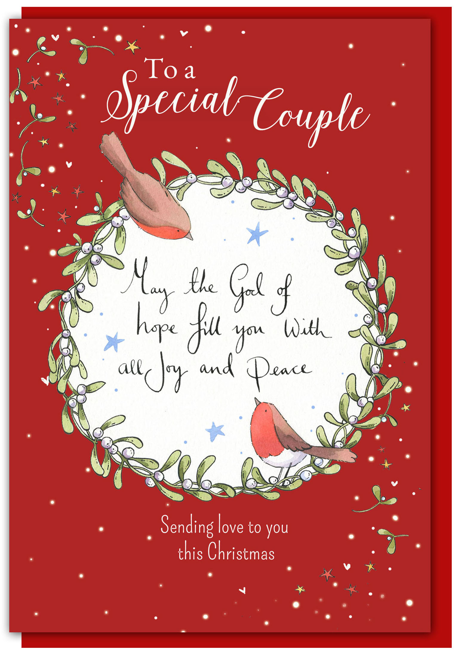 Special Couple Christmas Card | Free Delivery when you spend £10 @ Eden