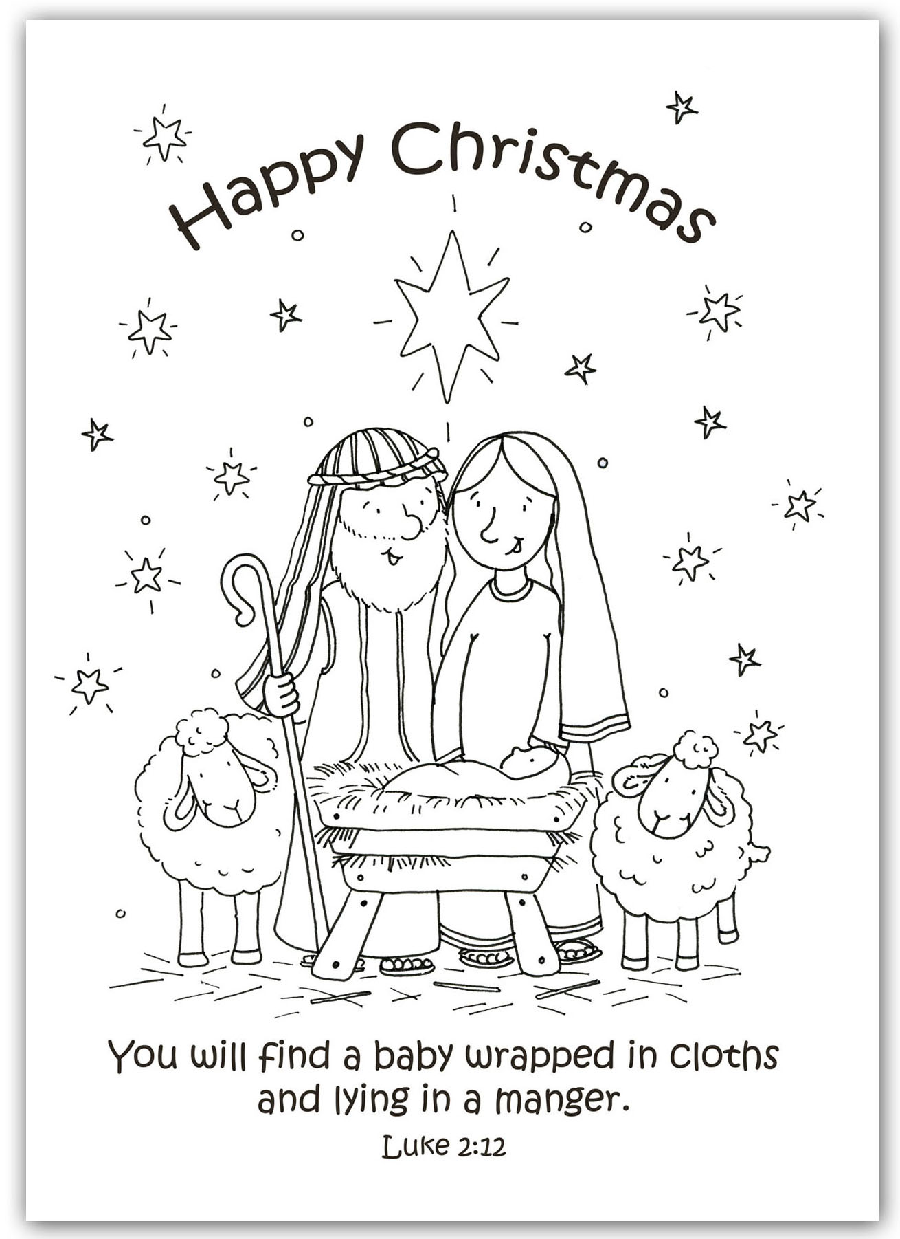 Nativity Christmas Cards Pack of 5 0604565369710 | Fast Delivery at Eden