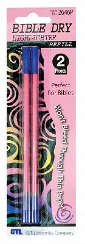 Bible Dry Carded Refills Pink