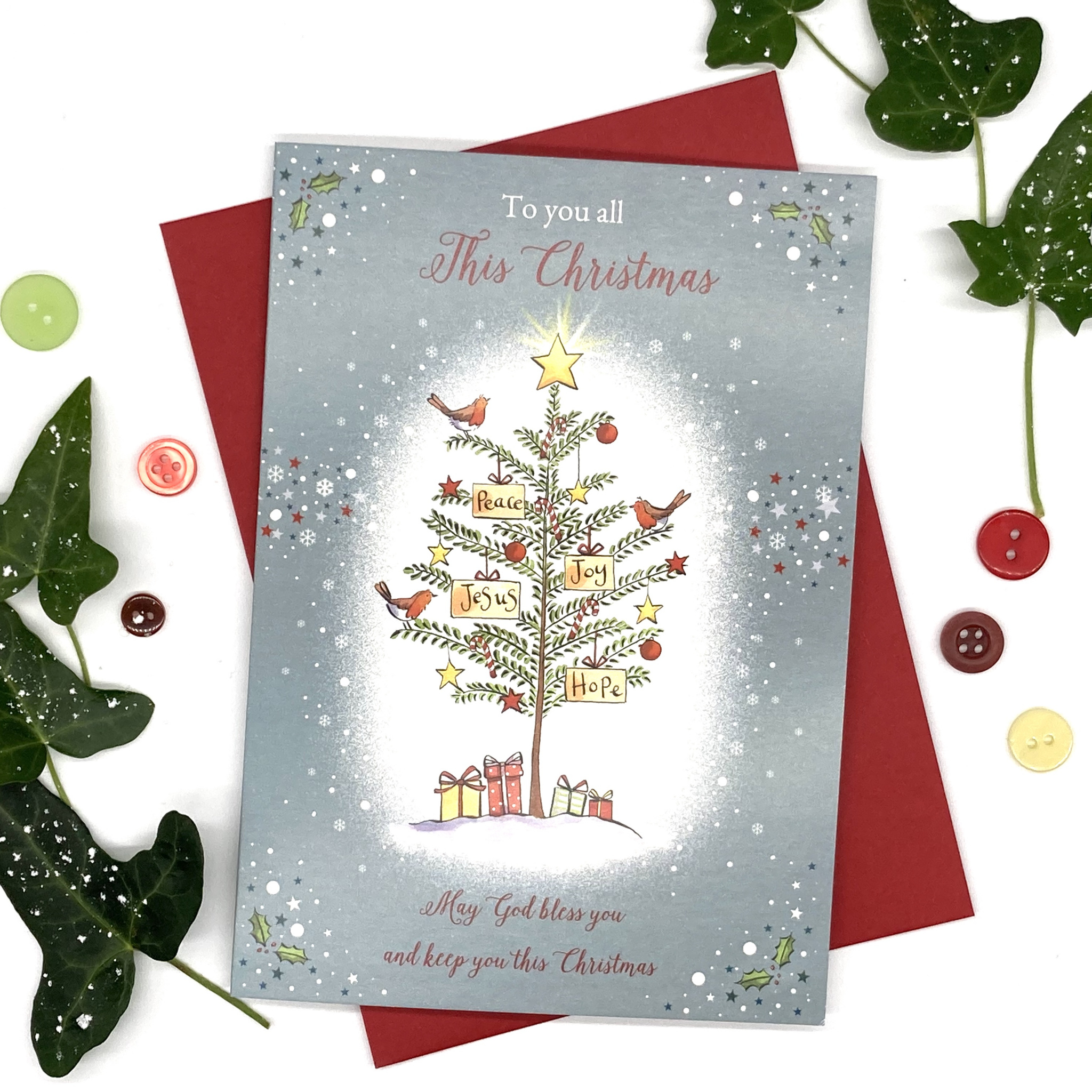 To You All Christmas Card | Free Delivery when you spend £10 @ Eden.co.uk