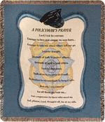 Throw-A Policeman's Prayer-Tapestry 50 x 60