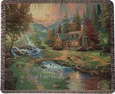 Throw-Mountain Paradise-Tapestry 50 x 60