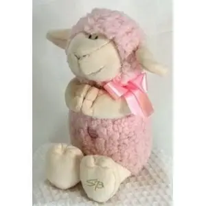 Lamb Praying Pink