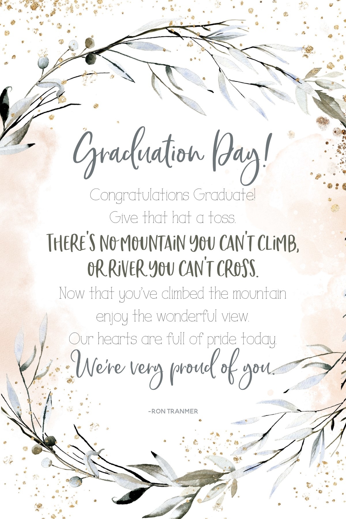 Plaque-Heaven Sent-Graduation Day (6 x 9): Free Delivery at Eden.co.uk