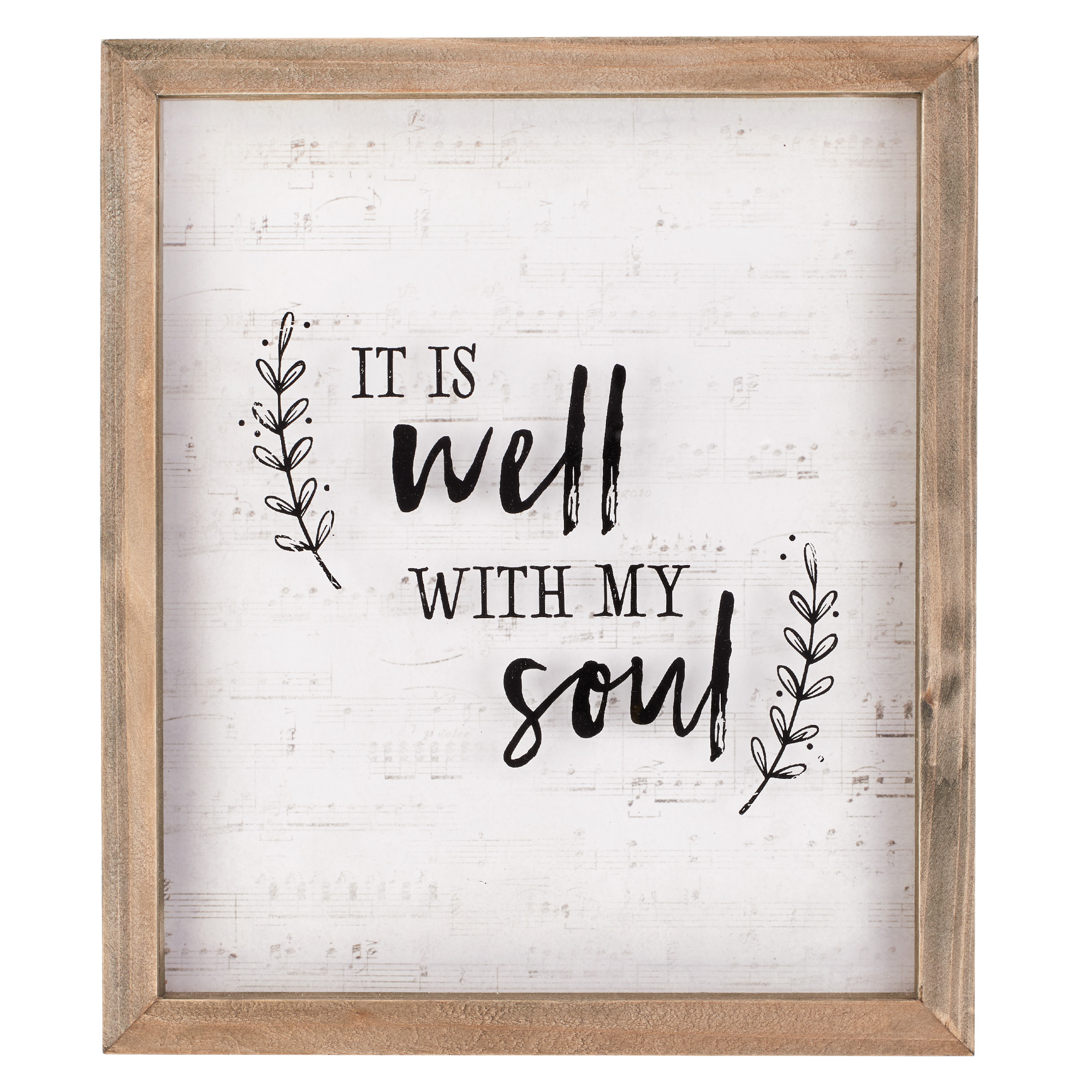 It Is Well With My Soul Wall Plaque: Free Delivery at Eden.co.uk