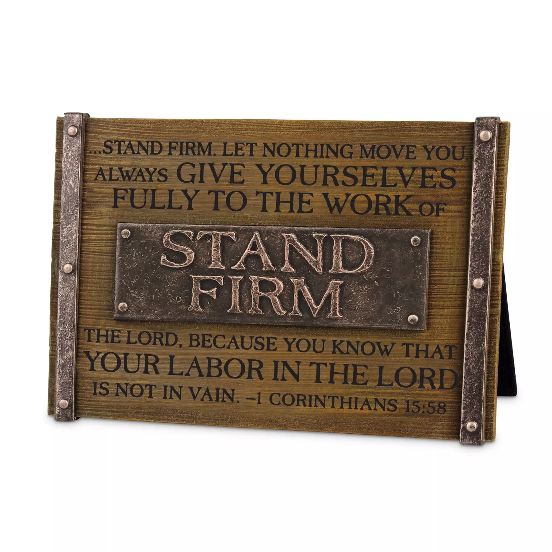 STAND FIRM PLAQUE (AUGUST 2021)