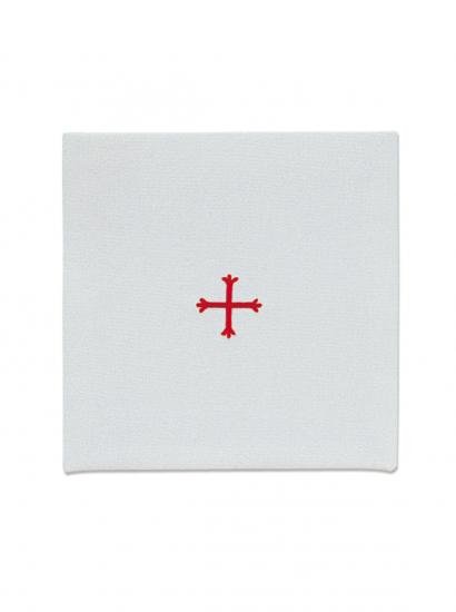 6 x 6 Chalice Pall Red Cross Design