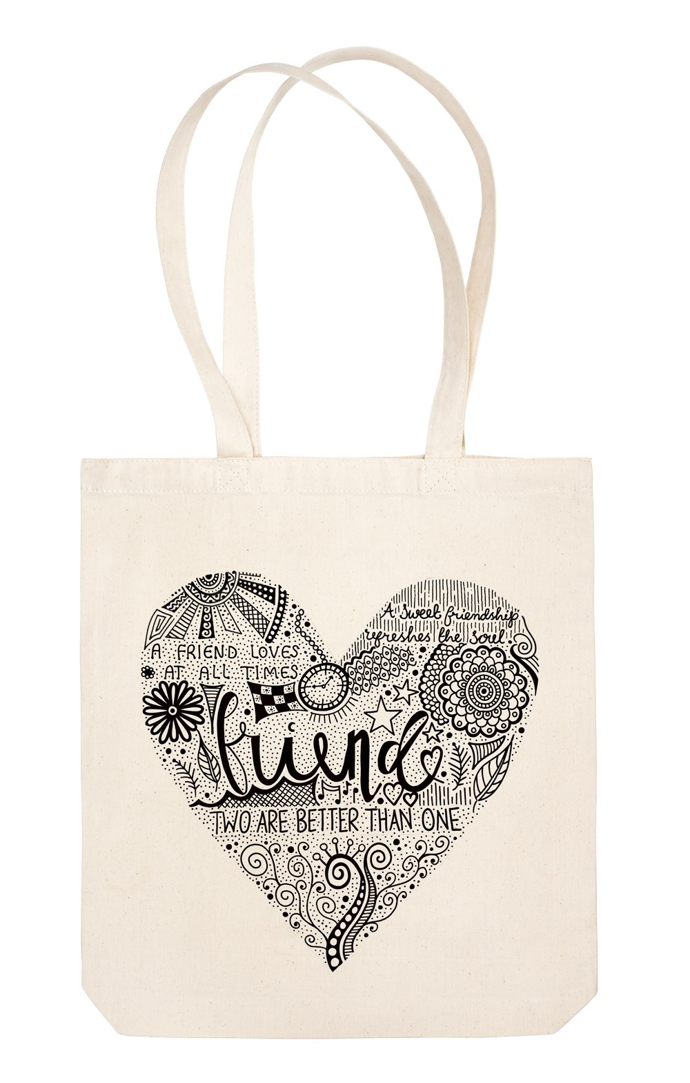 Friendship - Tote Bag | Free Delivery when you spend £10 @ Eden.co.uk