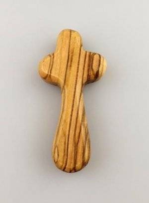 Olivewood Holding Cross