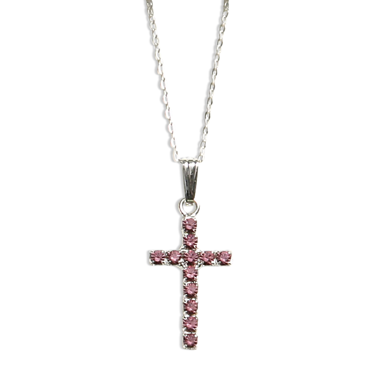 Swarovski crystal cross hot sale pendant necklace