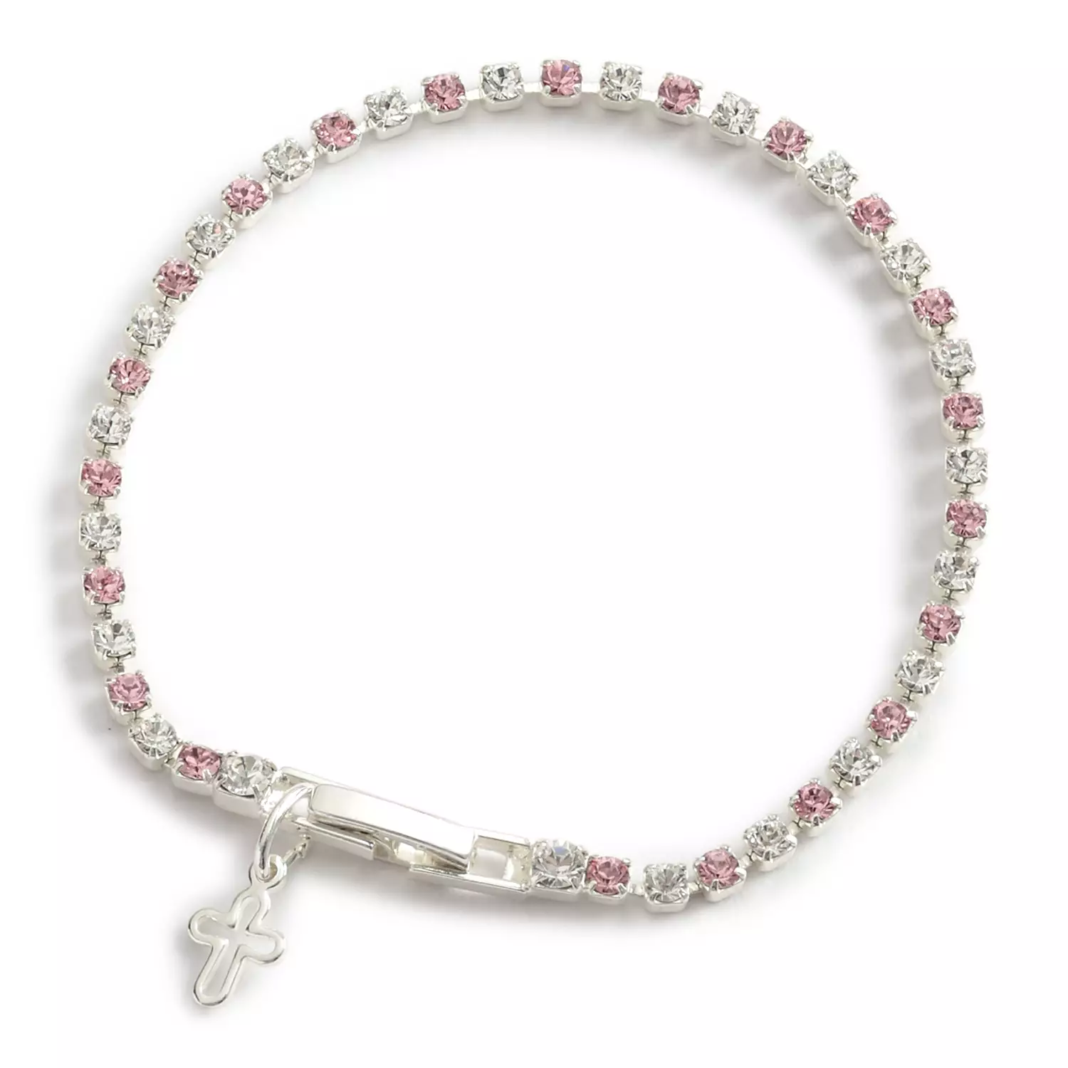 Swarovski Crystal Light Rose Bracelet