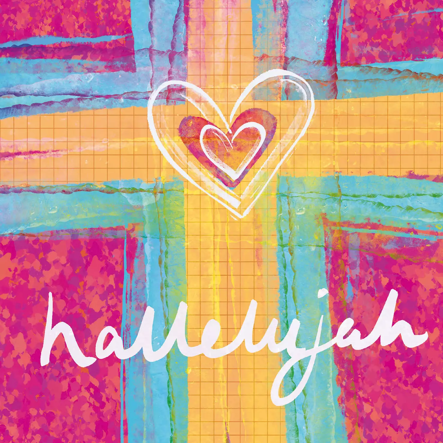 Hallelujah Heart Easter Cards Pack of 5