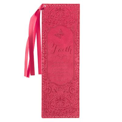 Bookmark-Pagemarker-Faith-Faux-Leather-Pink