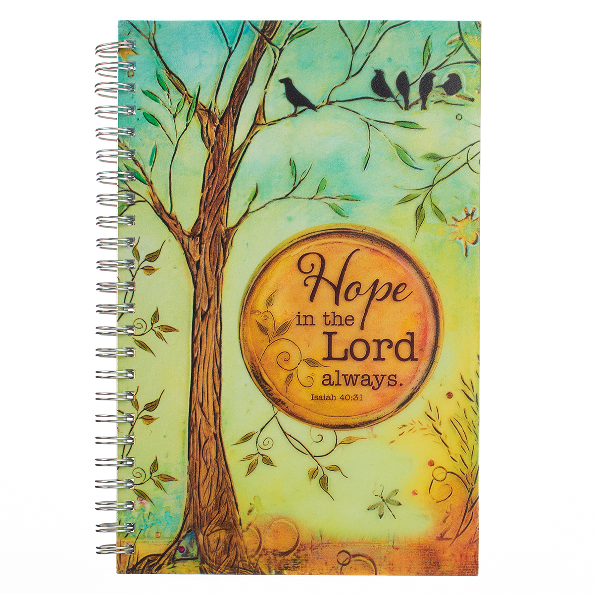 Notebook-Wirebound-Peaceful Thoughts Hope In The Lord Always