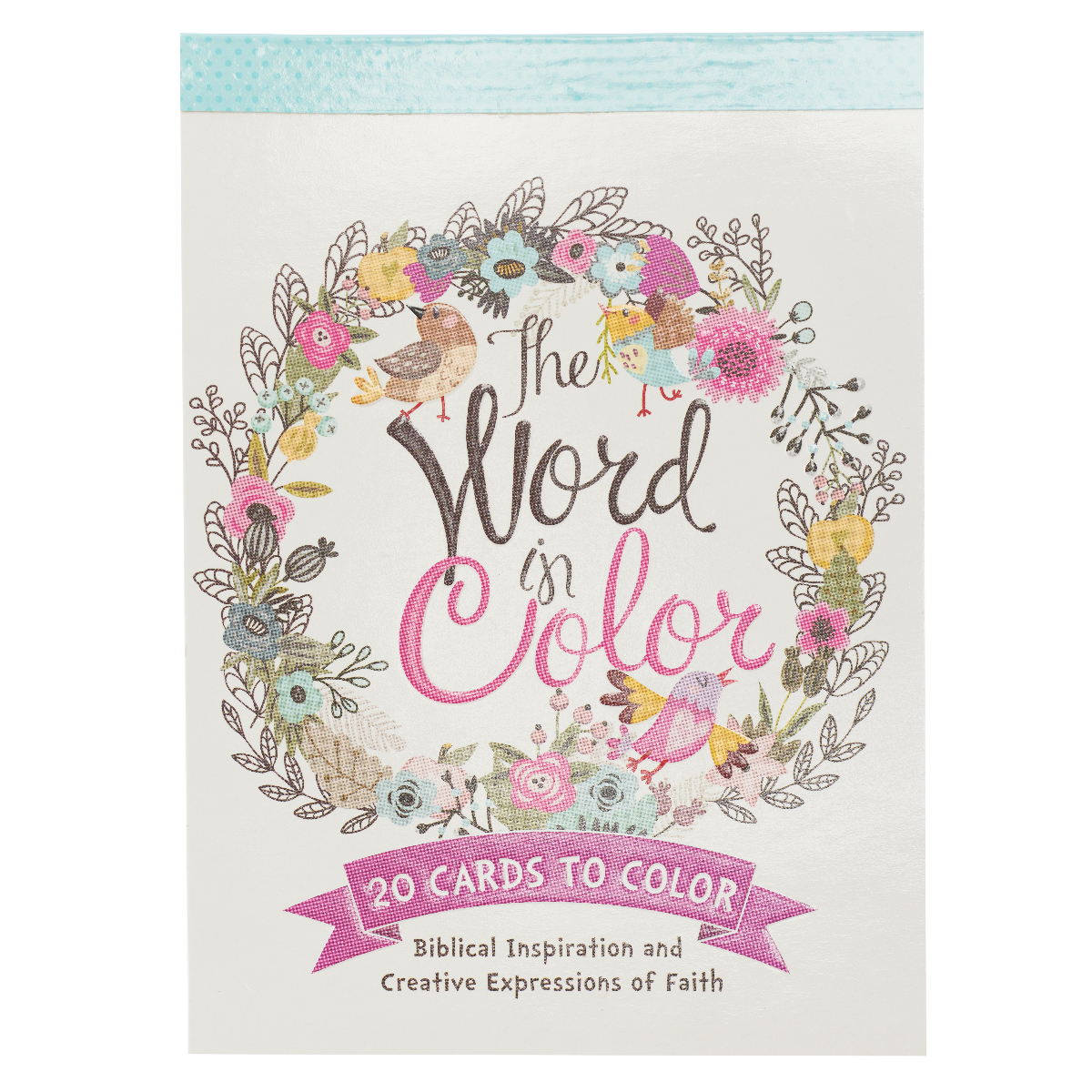 The Word In Color Coloring Postcards By Christian Art Gift