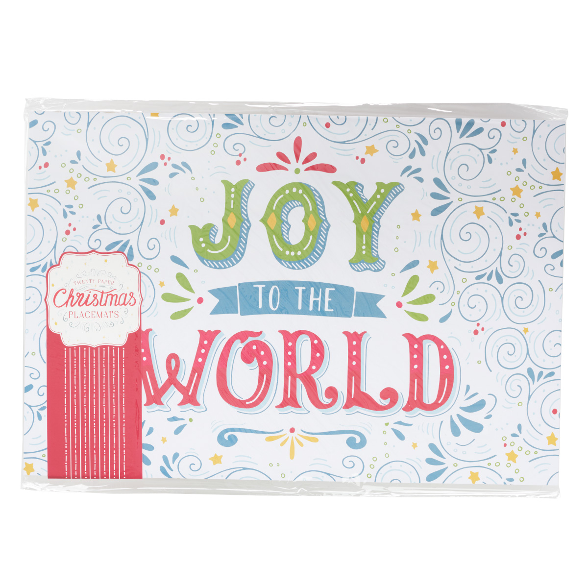 Christmas Paper Placemats: Season of Joy Set of 20 | Free Delivery when