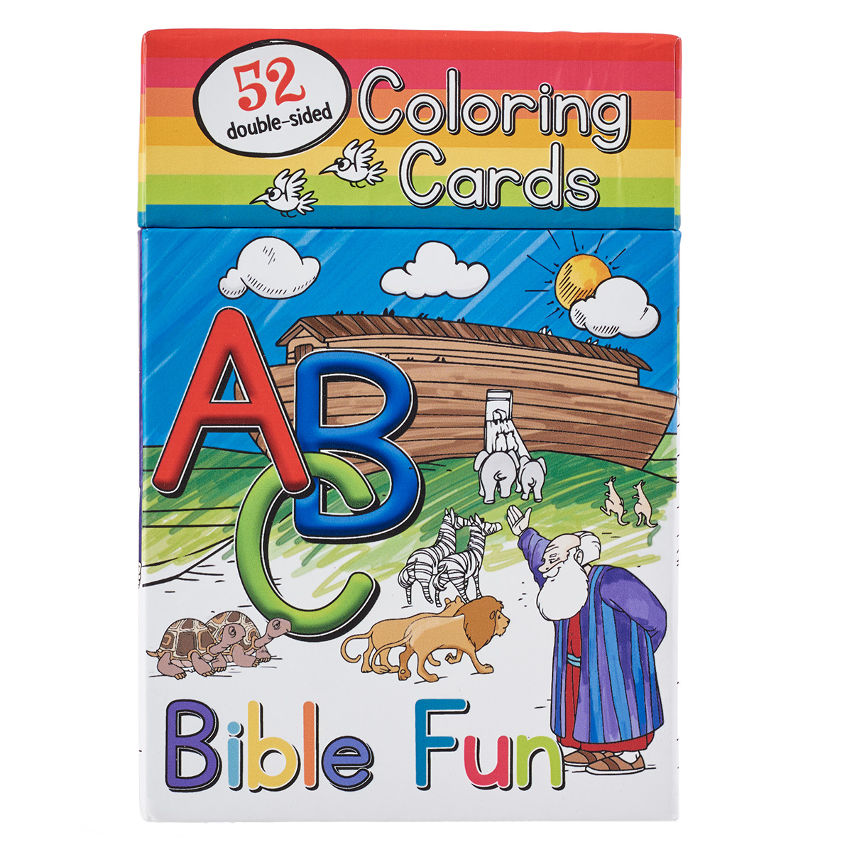 Coloring Cards ABC Bible Fun Box of 52 By Christian Art Gift (Other)