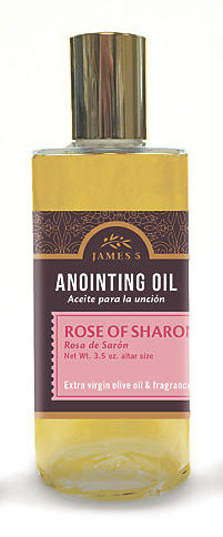 Anointing Oil-Rose Of Sharon-3 5 Oz Altar Size