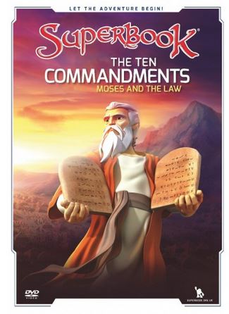 Superbook The Ten Commandments DVD