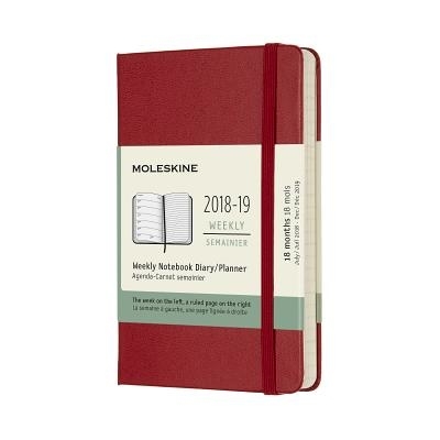 Moleskine calendar deals 2018 weekly