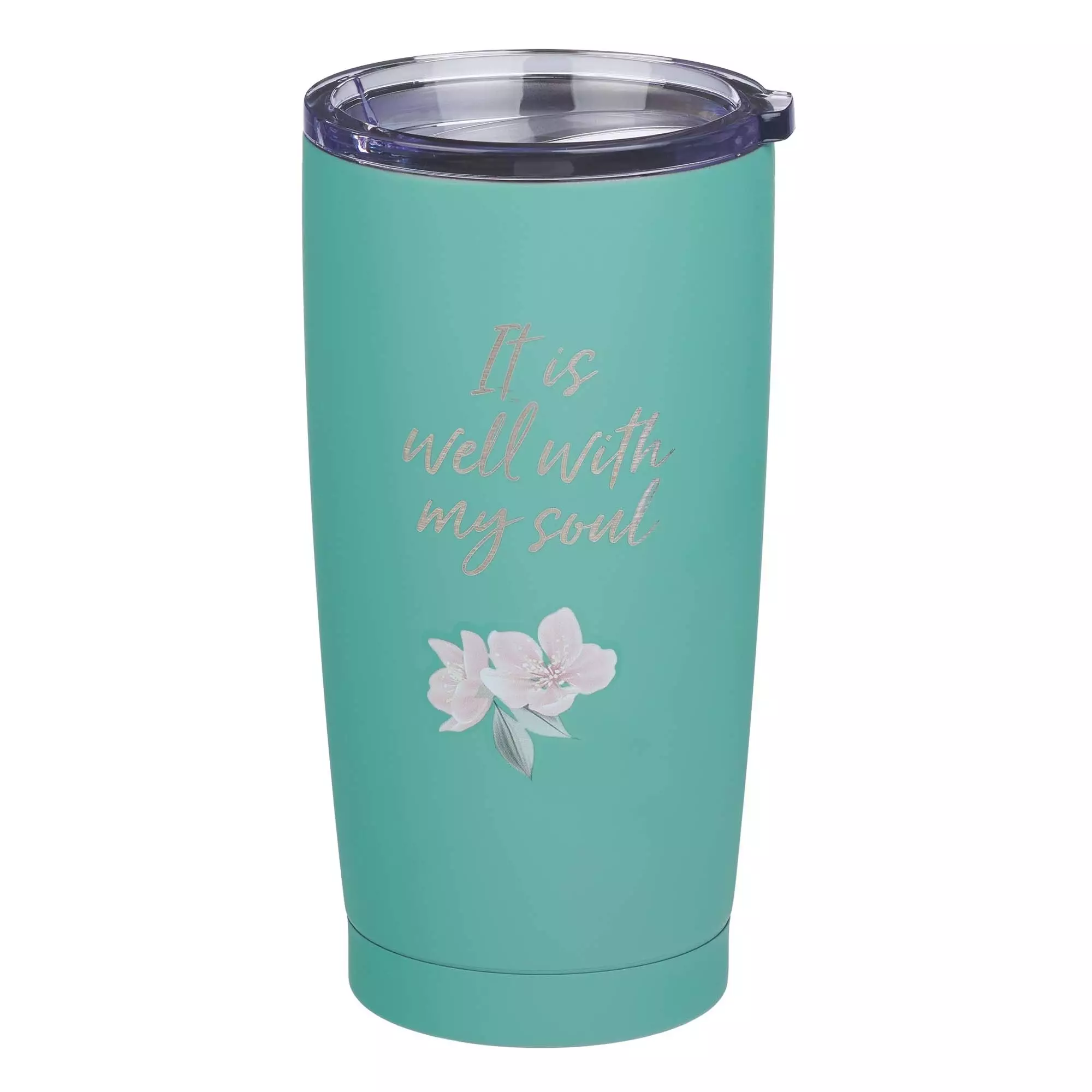 It Is Well Stainless Steel Mug in Green