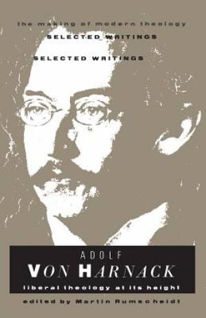 Adolf Von Harnack By Adolf Von Harnack (Paperback) 9780005991305