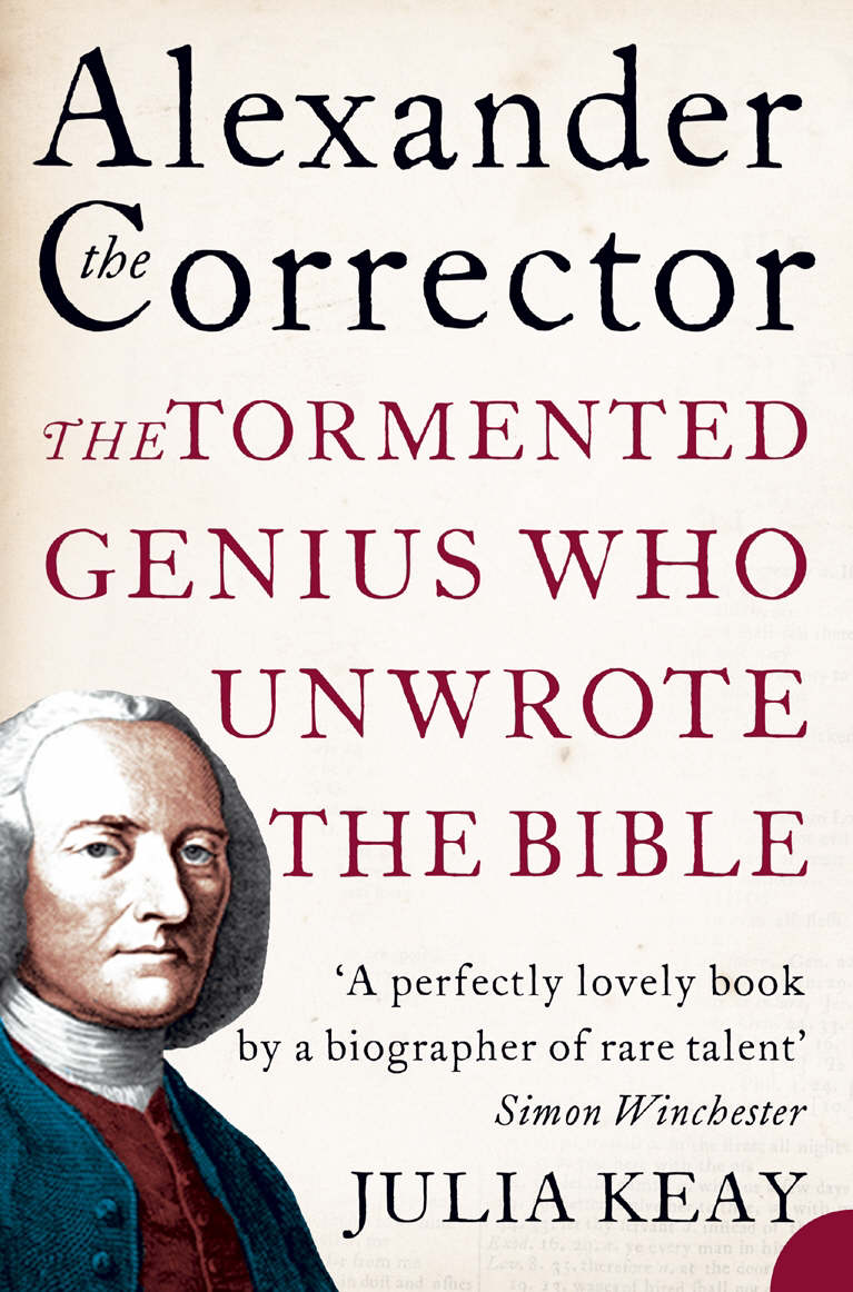 Alexander the Corrector By Julia Keay (Paperback) 9780007131969