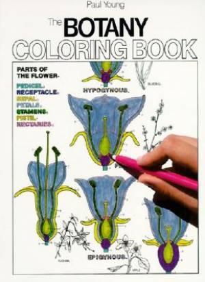 Botany Coloring Book By Paul Young (Hardback) 9780064603027