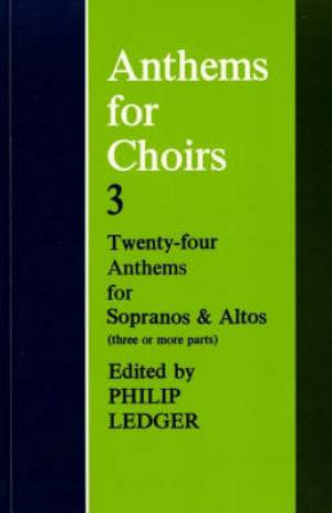 Anthems for Choirs Vocal Score 3 By Oxford University Press