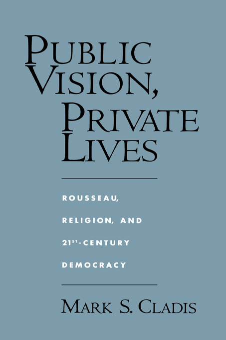 Public Vision Private Lives (Hardback) 9780195125542