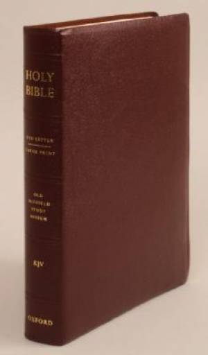 KJV Old Scofield Study Bible Large Print Edition Bonded Leather B