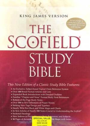 Scofield Study Bible 3 By Scofield C I (Leather) 9780195278521