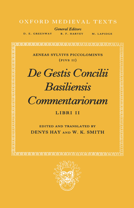 De Gestis Concilii Basiliensis Commentariorum Libri Ii (Hardback)