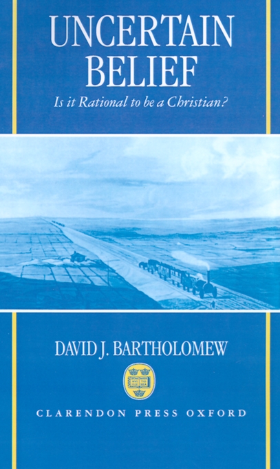 Uncertain Belief By David J Bartholomew (Hardback) 9780198263784