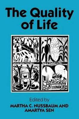 The Quality of Life By Nussbaum Martha Sen Amartya (Paperback)