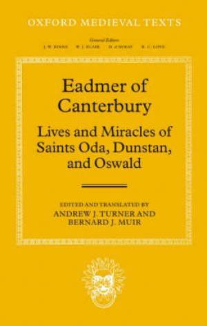 Eadmer of Canterbury By Bernard J Muir Andrew J Turner (Hardback)