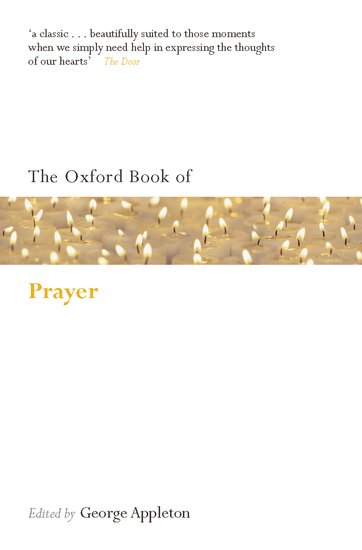 The Oxford Book Of Prayer By George Appleton (Paperback) 9780199561230