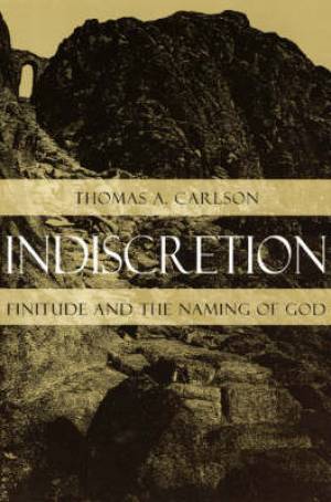 Indiscretion By Thomas A Carlson (Paperback) 9780226092942