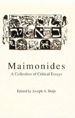 Maimonides By Joseph A Buijs (Paperback) 9780268013684