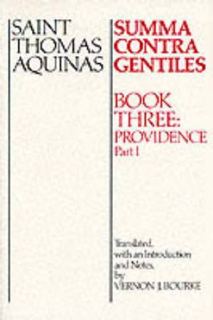 Summa Contra Gentiles Providence By St Thomas Aquinas (Paperback)