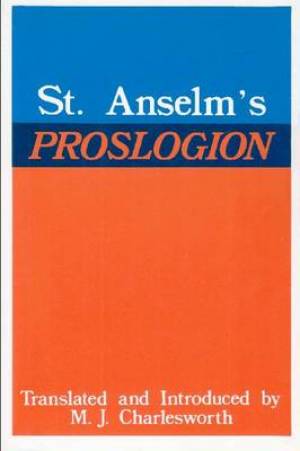 St Anselm's Proslogion By Anselm (Paperback) 9780268016975