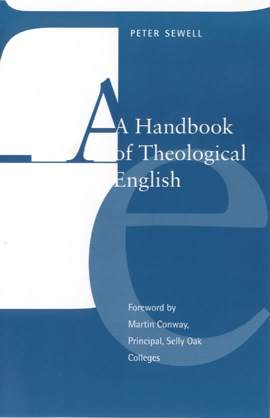 A Handbook of Theological English By Spck (Paperback) 9780281051571