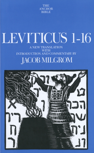 Leviticus 1-16 Anchor Bible Commentary By J Milgrom (Hardback)