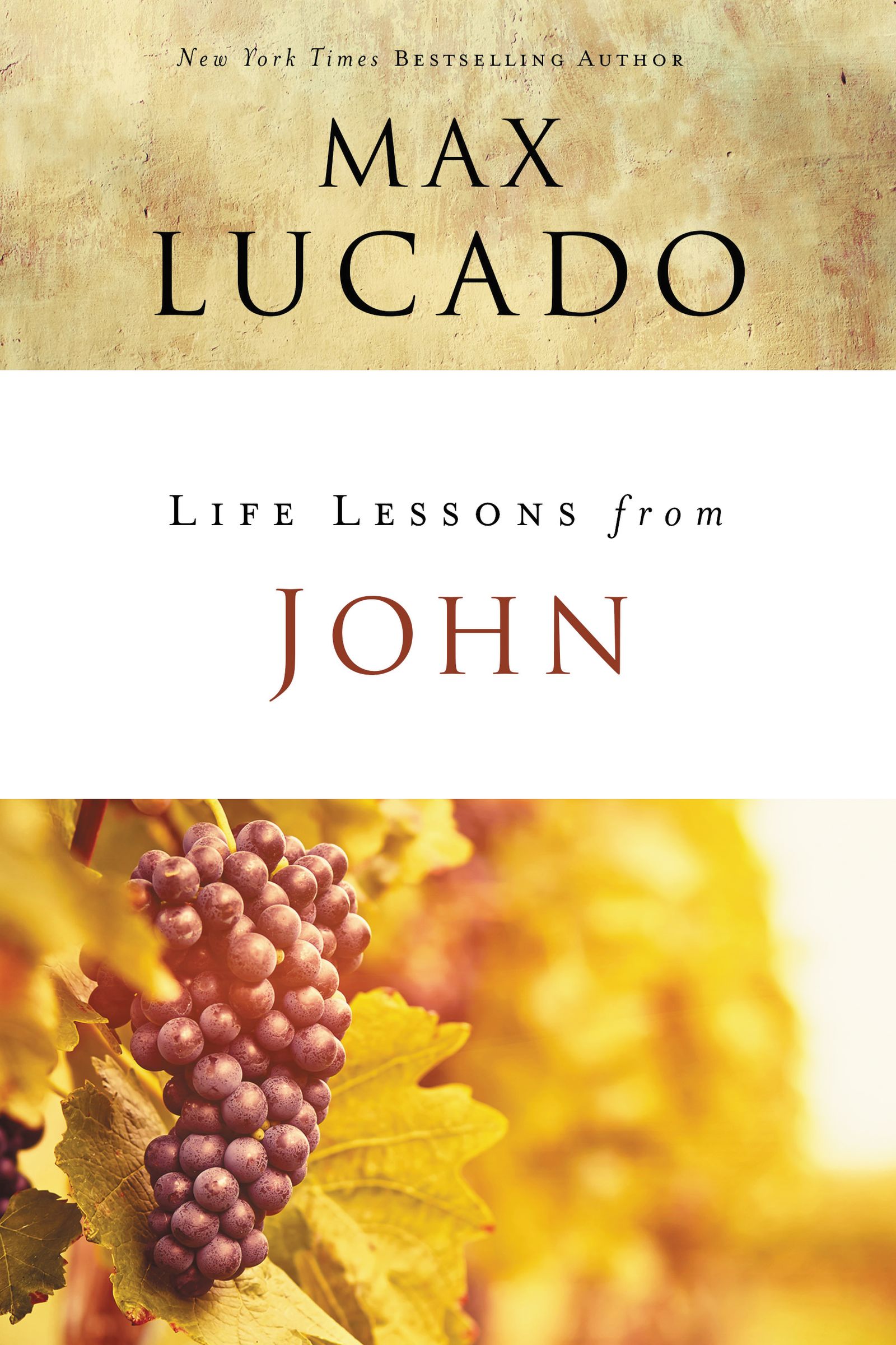 Life Lessons From John By Max Lucado (Paperback) 9780310086369