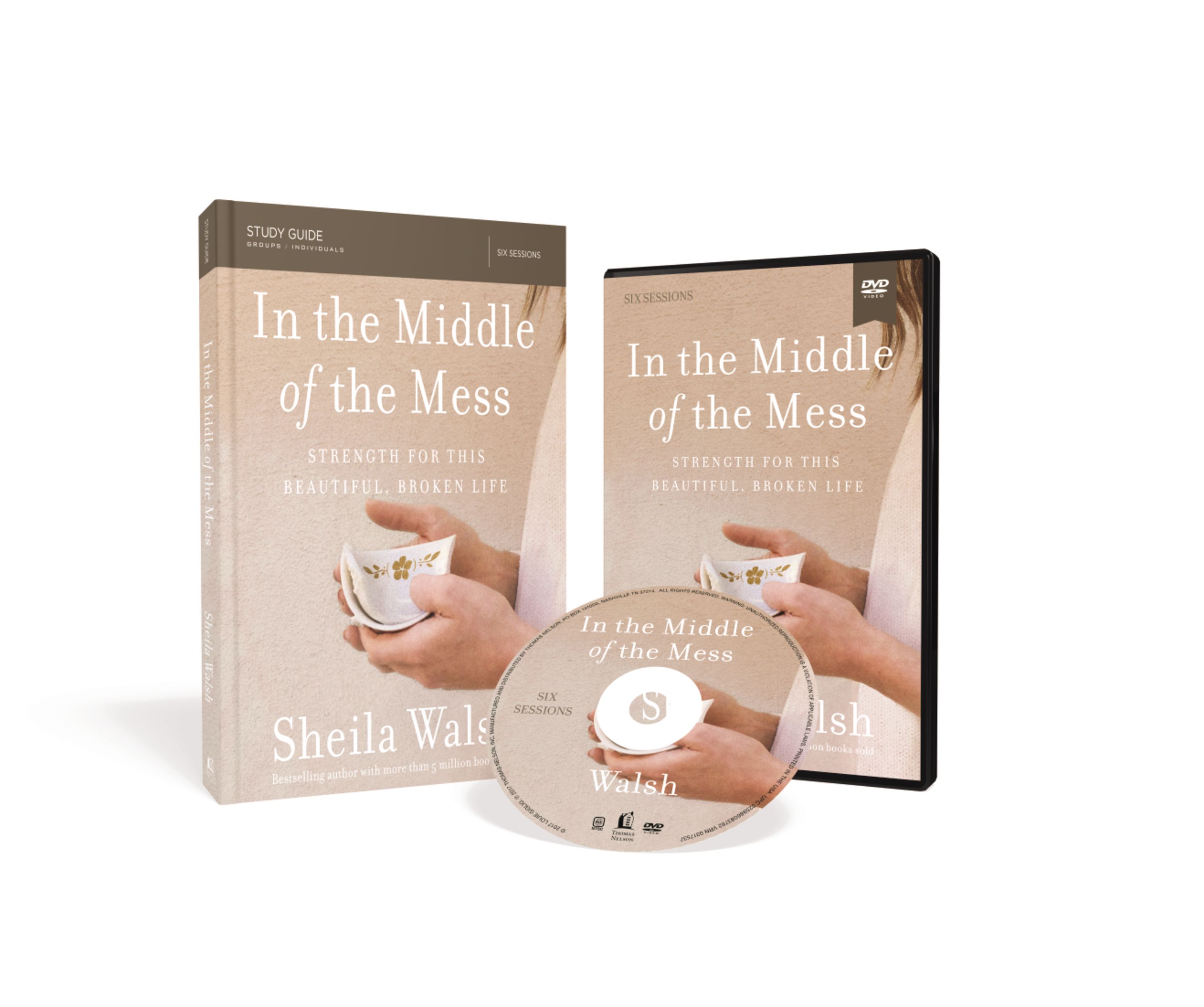 In the Middle of the Mess Study Guide with DVD By Sheila Walsh