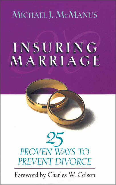 Insuring Marriage By Michael J Mc Manus (Paperback) 9780310207405