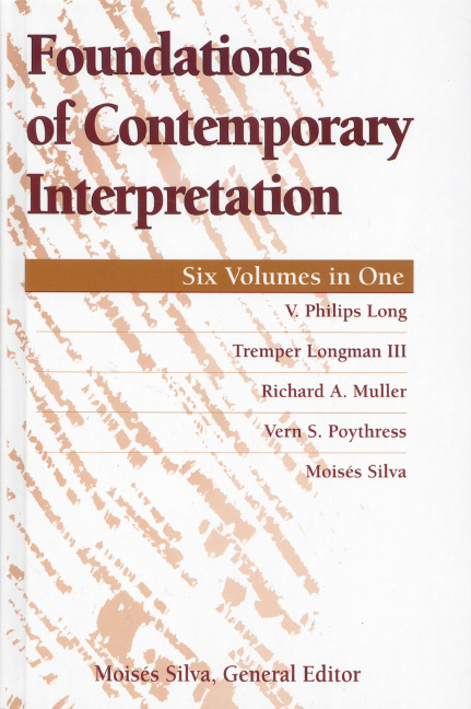 Foundations of Contemporary Interpretation (Hardback) 9780310208280