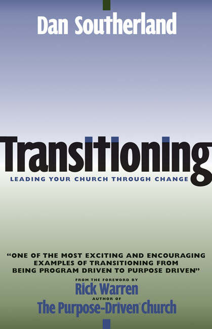 Transitioning By Dan Southerland (Paperback) 9780310242680