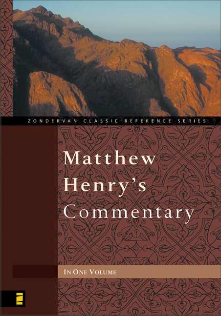 Matthew Henry's Commentary Abridged By Matthew Henry (Hardback)