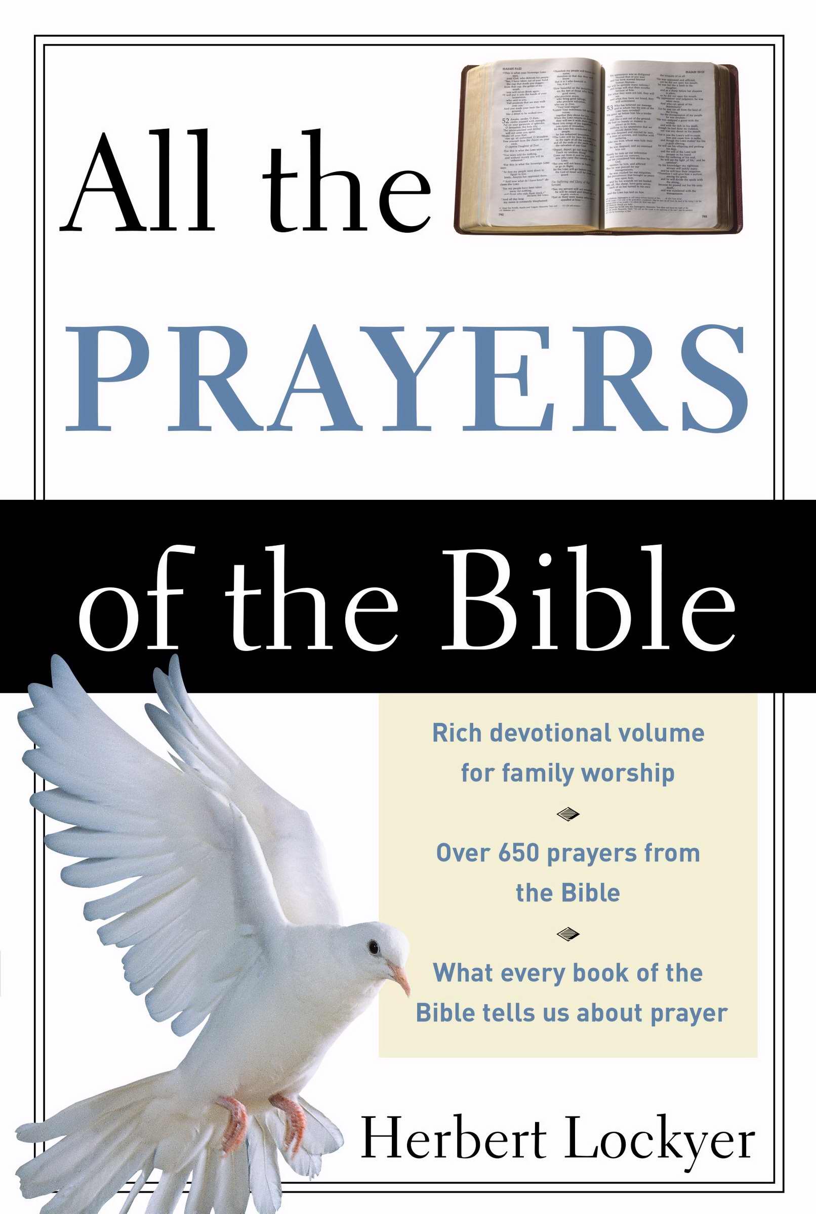 All The Prayers Of The Bible By Herbert Lockyer (Paperback)